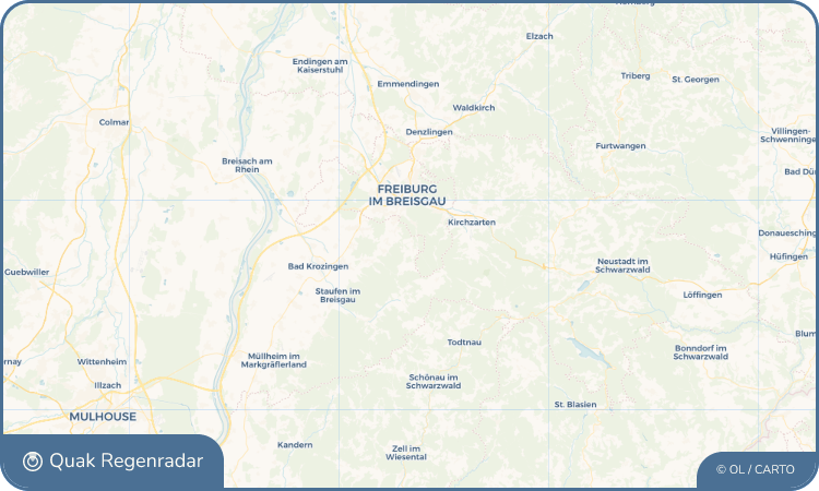 Quak Regenradar-Widget Horben