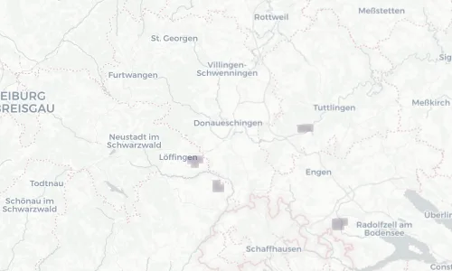 Regenradar Vorschaubild - Aktuelle Niederschläge in Hüfingen und Umgebung