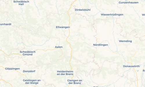 Regenradar Vorschaubild - Aktuelle Niederschläge in Hülen und Umgebung