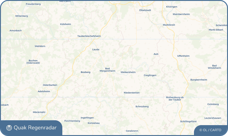 Regenradar-Widget für Igersheim