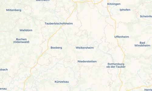 Regenradar Vorschaubild - Aktuelle Niederschläge in Igersheim und Umgebung