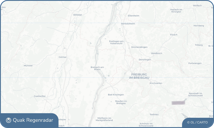 Quak Regenradar-Widget Ihringen
