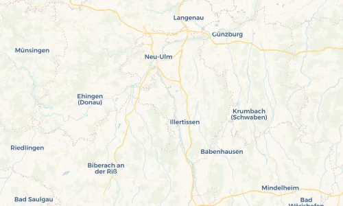 Regenradar Vorschaubild - Aktuelle Niederschläge in Illerrieden und Umgebung