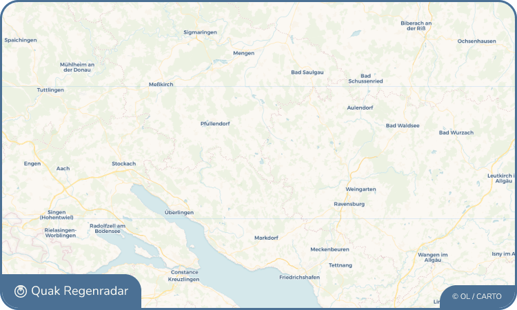 Quak Regenradar-Widget Illmensee