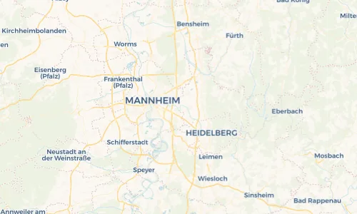 Regenradar Vorschaubild - Aktuelle Niederschläge in Ilvesheim und Umgebung