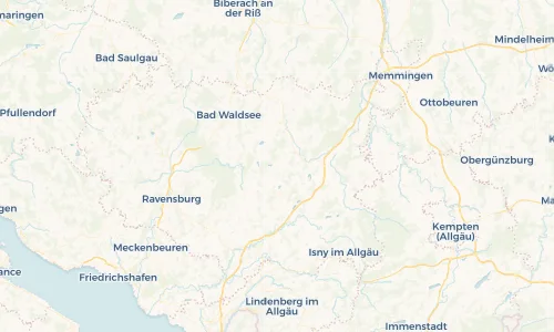 Regenradar Vorschaubild - Aktuelle Niederschläge in Immenried und Umgebung