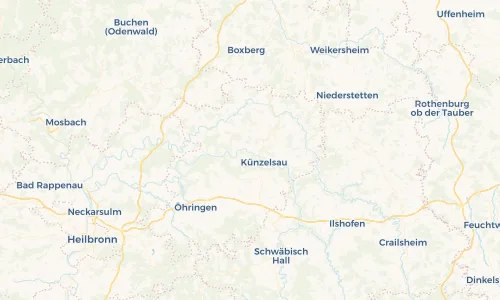 Regenradar Vorschaubild - Aktuelle Niederschläge in Ingelfingen und Umgebung