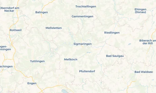 Regenradar Vorschaubild - Aktuelle Niederschläge in Inzigkofen und Umgebung