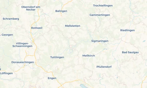 Regenradar Vorschaubild - Aktuelle Niederschläge in Irndorf und Umgebung