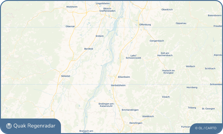 Quak Regenradar-Widget Kappel