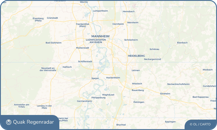 Quak Regenradar-Widget Ketsch