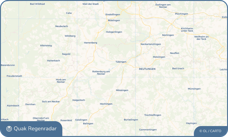 Quak Regenradar-Widget Kilchberg