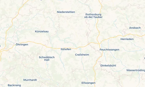 Regenradar Vorschaubild - Aktuelle Niederschläge in Kirchberg an der Jagst und Umgebung