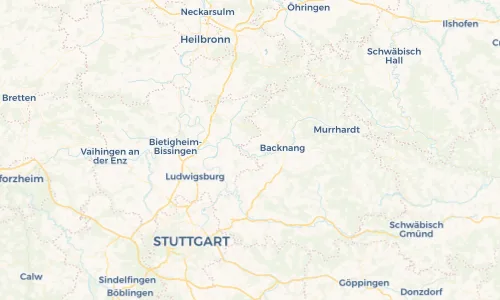Regenradar Vorschaubild - Aktuelle Niederschläge in Kirchberg an der Murr und Umgebung