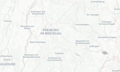 Regenradar Vorschaubild - Aktuelle Niederschläge in Kirchzarten und Umgebung