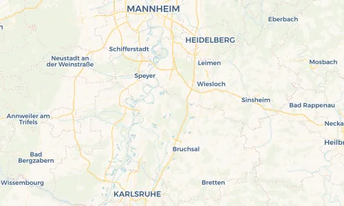 Regenradar Vorschaubild - Aktuelle Niederschläge in Kirrlach und Umgebung