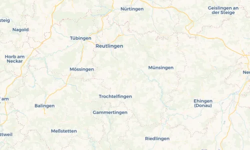 Regenradar Vorschaubild - Aktuelle Niederschläge in Kleinengstingen und Umgebung