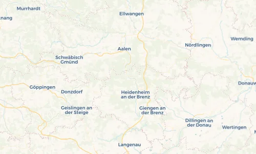 Regenradar Vorschaubild - Aktuelle Niederschläge in Königsbronn und Umgebung