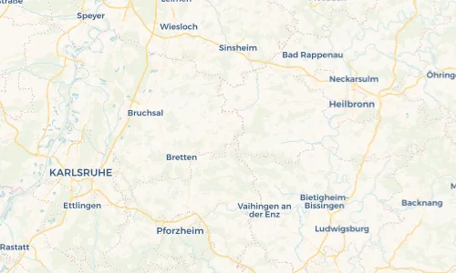 Regenradar Vorschaubild - Aktuelle Niederschläge in Kürnbach und Umgebung
