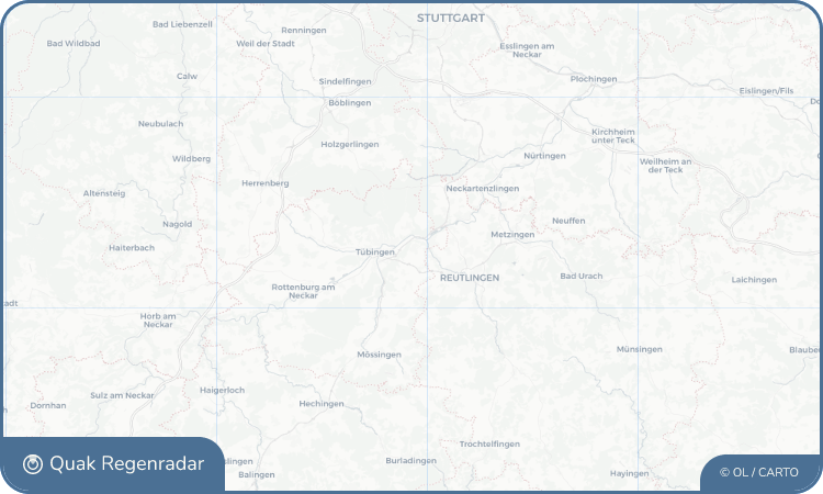 Quak Regenradar-Widget Kusterdingen