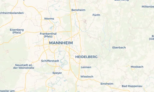 Regenradar Vorschaubild - Aktuelle Niederschläge in Ladenburg und Umgebung