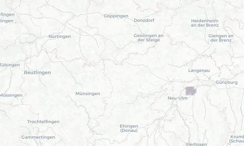 Regenradar Vorschaubild - Aktuelle Niederschläge in Laichingen und Umgebung