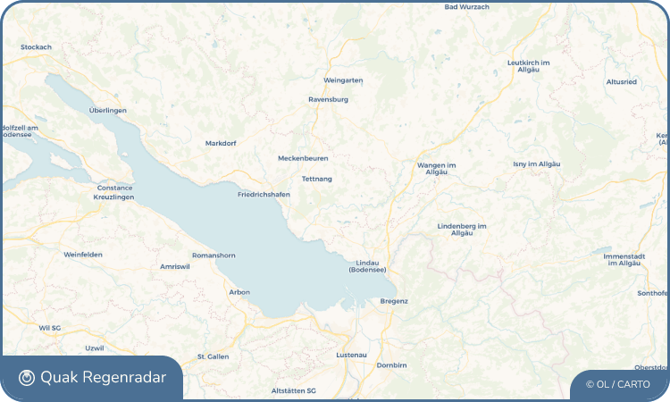 Regenradar-Widget für Laimnau