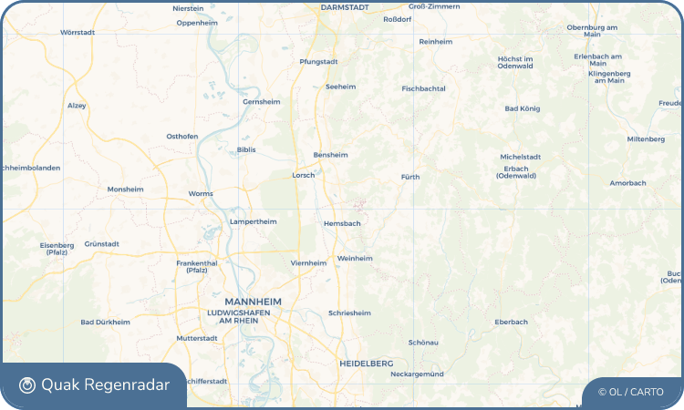 Regenradar-Widget für Laudenbach
