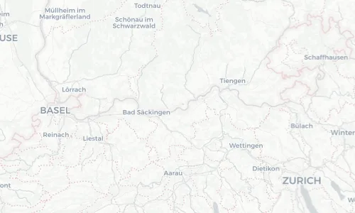 Regenradar Vorschaubild - Aktuelle Niederschläge in Laufenburg (Baden) und Umgebung