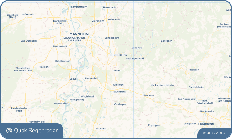 Quak Regenradar-Widget Leimen