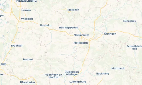 Regenradar Vorschaubild - Aktuelle Niederschläge in Leingarten und Umgebung