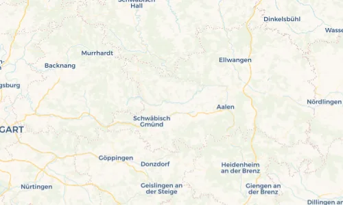 Regenradar Vorschaubild - Aktuelle Niederschläge in Leinzell und Umgebung