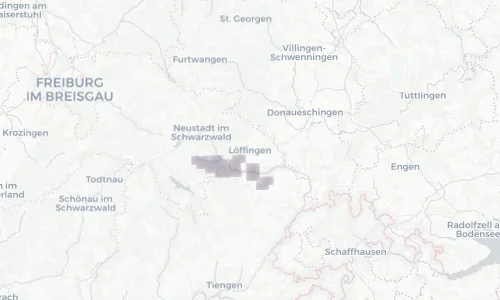 Regenradar Vorschaubild - Aktuelle Niederschläge in Löffingen und Umgebung