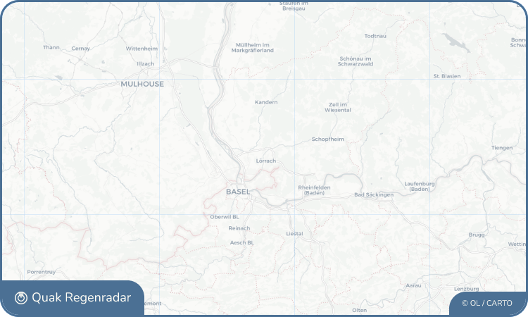 Quak Regenradar-Widget Lörrach