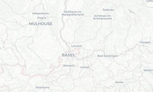 Regenradar Vorschaubild - Aktuelle Niederschläge in Lörrach und Umgebung