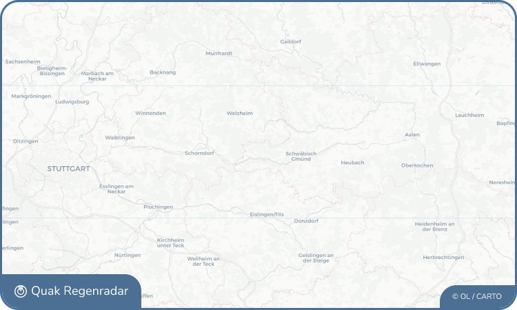 Quak Regenradar-Widget Lorch