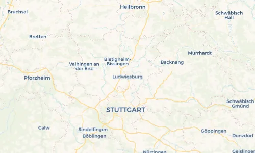 Regenradar Vorschaubild - Aktuelle Niederschläge in Ludwigsburg und Umgebung