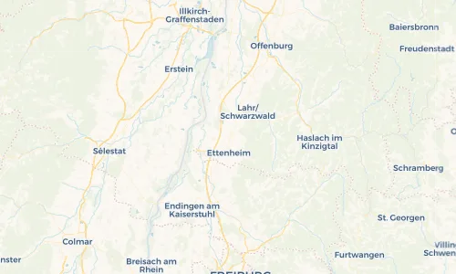 Regenradar Vorschaubild - Aktuelle Niederschläge in Mahlberg und Umgebung