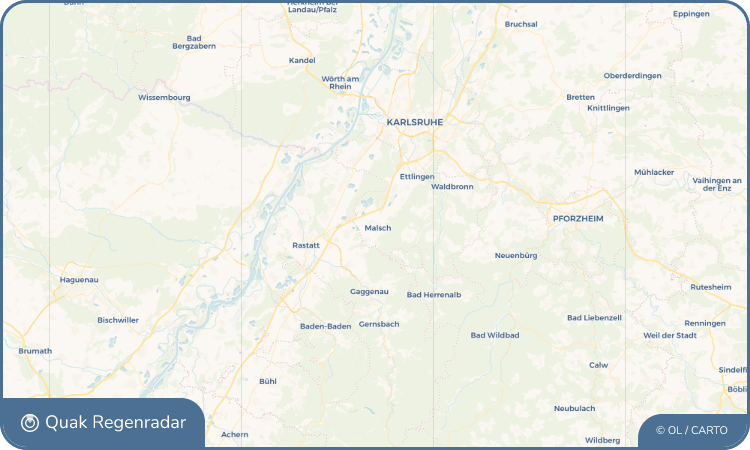 Regenradar-Widget für Malsch