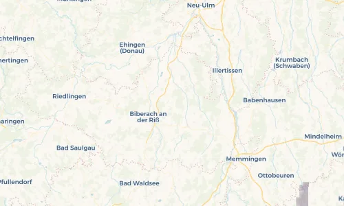 Regenradar Vorschaubild - Aktuelle Niederschläge in Maselheim und Umgebung