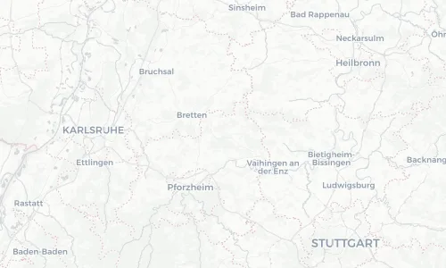 Regenradar Vorschaubild - Aktuelle Niederschläge in Maulbronn und Umgebung