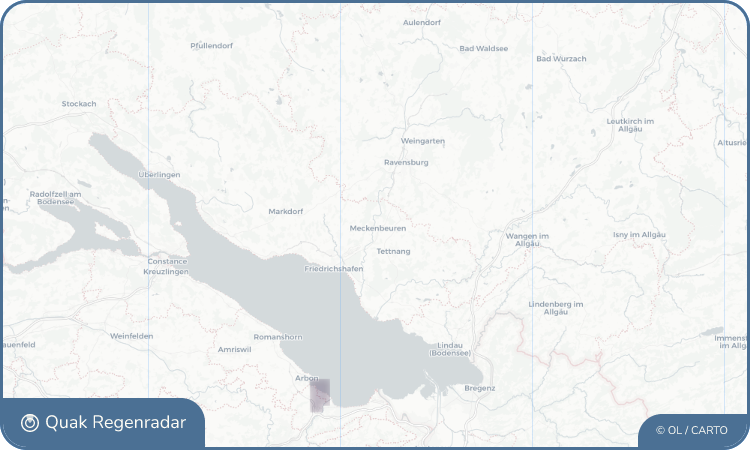 Quak Regenradar-Widget Meckenbeuren