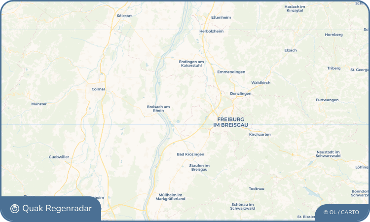 Quak Regenradar-Widget Merdingen