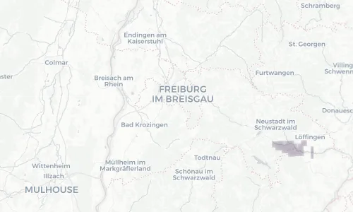 Regenradar Vorschaubild - Aktuelle Niederschläge in Merzhausen und Umgebung