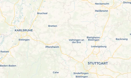 Regenradar Vorschaubild - Aktuelle Niederschläge in Mühlacker und Umgebung