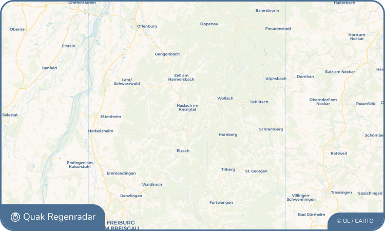 Quak Regenradar-Widget Mühlenbach