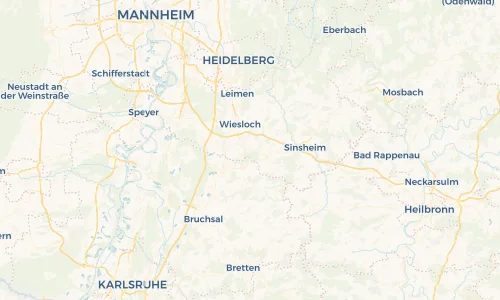 Regenradar Vorschaubild - Aktuelle Niederschläge in Mühlhausen und Umgebung