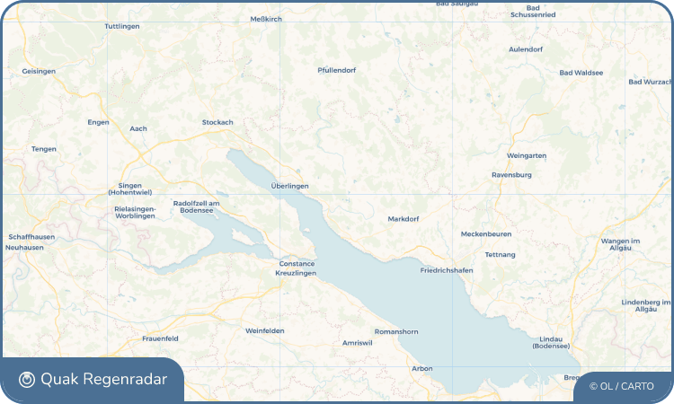 Quak Regenradar-Widget Mühlhofen