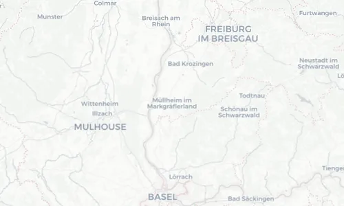 Regenradar Vorschaubild - Aktuelle Niederschläge in Müllheim im Markgräflerland und Umgebung