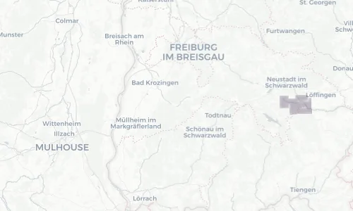 Regenradar Vorschaubild - Aktuelle Niederschläge in Münstertal und Umgebung